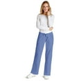thumbnail image 2 of Adar Universal Low-Rise Multipocket Drawstring Straight Leg Pants Petite - 510P - Ceil Blue - XS, 2 of 4