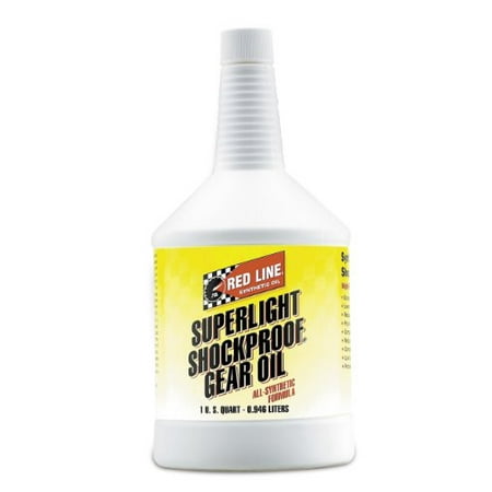 - Red Line 58524 SuperLight ShockProof Gear Oil - 1 Quart, (Pack of 12)