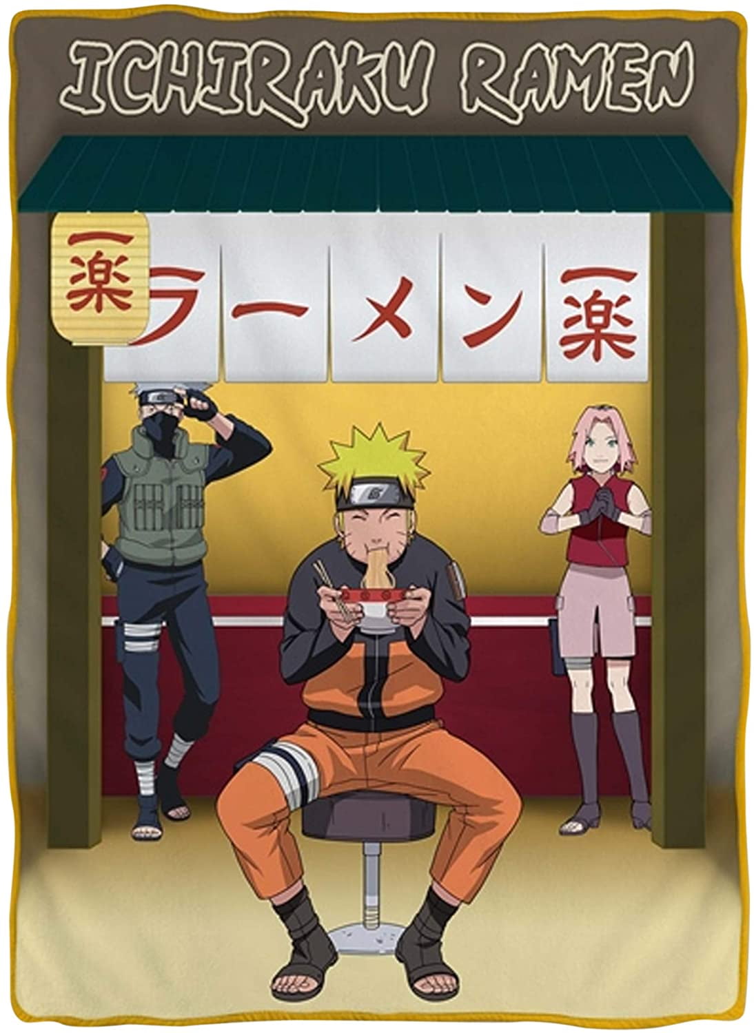 Naruto blanket hot topic new arrivals