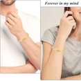 thumbnail image 3 of Custom ID Bracelet for Men Women Stainless Steel Cuban Cuban Link Personalized Engrave Cuban Link Bracelet Cremation Jewelry for Ashes Urn Keepsake Memorial Ash Holder Bracelet, 3 of 7