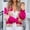 Hot Pink, variant on Winter Sweaters for Women 2025 Oversized Long Sleeve Cardigans for Women Trendy Striped Stretchy and Flexible Loose Fashion Clothing Fall Stylish for Wedding Guest Sweater M