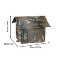 thumbnail image 1 of Casas para gatos capino para exteriores, impermeables, acolchadas, para invierno, para gatos callejeros y asilvestrados, refugio para mascotas al aire libre, impermeables, cálidas, cuevas para, 1 of 2