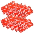 thumbnail image 4 of Flammable Liquid Stickers Red Copper Plate Self-Adhesive 20Pack 3.93X3.93X0.04In, 4 of 9