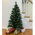 thumbnail image 5 of Flexible Flyer Small Fiber-Optic Christmas Tree. Pre-Lit LED Multi-Color Changing Xmas Decoration, 4 Ft, 5 of 7