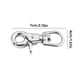 thumbnail image 3 of Cierre giratorio de acero inoxidable Portátil Reutilizable ROPORTE ROPORTE Llavero Rotatable Collar de cadena a presión Joyas Hebilla de búsqueda Inevent HA010950-00, 3 of 6