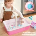 thumbnail image 4 of Lavabo de juguete lalalark con cambio de color y agua corriente para niños pequeños, 4 of 9