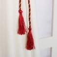 thumbnail image 3 of Mistaha 2pc Curtain Rope Hand Woven Home with Tassel Hanging Rope Decoration Living Room Bedroom without Punching Convenient and Beautiful, 3 of 7
