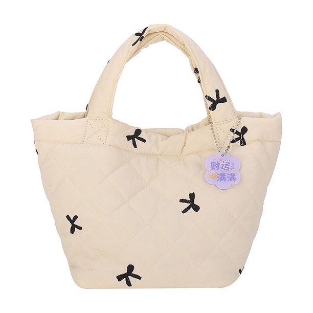 Runhe80716 Bolso mano en color contrastante-PZ20240516011555