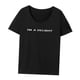 thumbnail image 4 of Camiseta para mujer, camiseta básica, ajuste regular, cuello redondo, para mochileros, desplazamientos, regalo del día de San Valentín S, 4 of 10