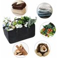 thumbnail image 5 of Log Carrier Bag, 2pcs, Fireplace Log Basket, Wood, 5 of 5
