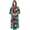Maroon & Green, variant on Bimba Floral Winter Tunic Rayon Kurta Straight Ethnic Kurti Blouse