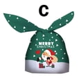 thumbnail image 4 of Less Than 5 Home Textile Storage Christmas Candy Packaging Bag Lovely Rabbit Ear Bag Nougat Dessert Gift Bag, 4 of 8