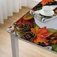 thumbnail image 5 of Acheng Autumn Leaves Square Tablecloth 100% Polyester Fiber 52*52, 5 of 8