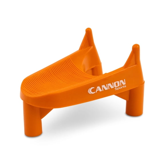 Cannon Sports Football Kicking Tee – 2-Inch Height, Heavy-Duty Orange Rubber Football Tee - Training & Game Day football kicking stand