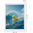 thumbnail image 2 of Diamond Art Kit for Adults, Yellow Duck Ocean Wave Daisies Diamond Painting for Adults Beginners, 5D DIY Diamond Art Painting Kits, Colorful Diamond Painting Craft for Home Decor 12x16, 2 of 7