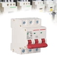 thumbnail image 4 of DIN Rail Breaker, Modular Structure 400V AC Circuit Breakers With Overload Protection For Lighting Equipment For Distribution Box 10A,16A,20A,25A,32A,40A,50A,63A, 4 of 8