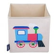 thumbnail image 3 of Wildkin 10 Inch Kids Storage Cube for Boys and Girls, Toy Organizer (Trains, Planes & Trucks Blue), 3 of 3