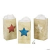 Usa/Star Luminary Bags - Party Supplies - 12 Pieces