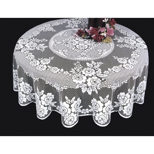 Heritage Lace Victorian Rose Tablecloth