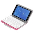 thumbnail image 1 of 10 Inch Wireless Bluetooth Keyboard with Stand PU Leather Case for Windows Android and IOS, 1 of 5