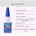 thumbnail image 3 of Loctite 406 20g Fast Curing Instant Adhesive Industrial Super Glue, 3 of 5
