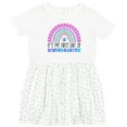 thumbnail image 3 of Inktastic Its My First Day of Kindergarten Girls Toddler Dress, 3 of 5