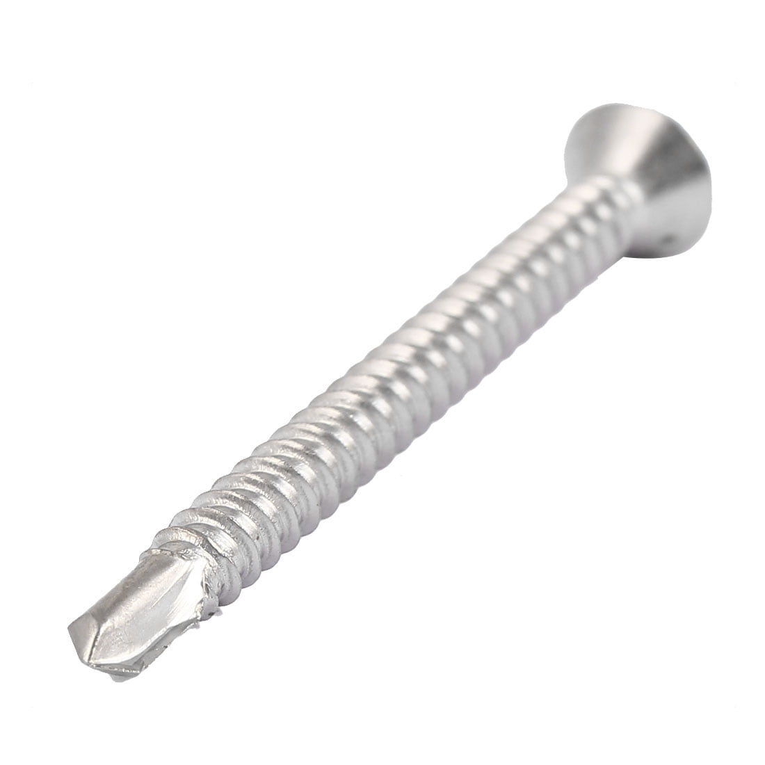 M4.8 10 Male Thread Self Drilling Countersunk Head Screws 50mm Long 30