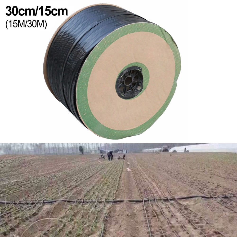 30M Irrigation Pipe Tube 15cm 30cm Drip Hole Distance Drip Garden System 15Cm Hole Distance 30M Smile Home