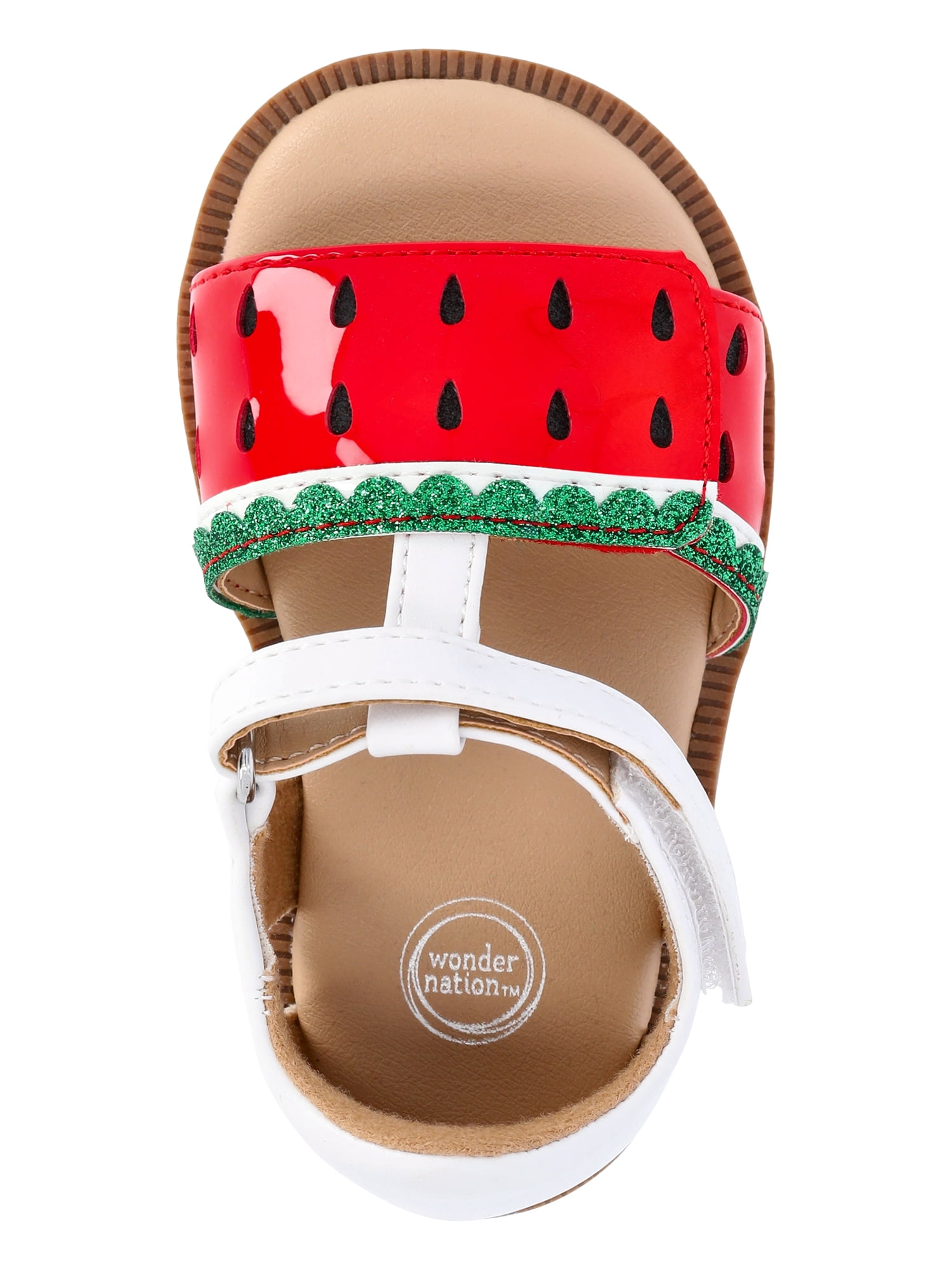 Wonder Nation Baby and Toddler Girls Fruit Sandals
