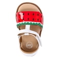 thumbnail image 4 of Wonder Nation Baby and Toddler Girls Fruit Sandals, 4 of 6