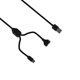 thumbnail image 3 of Cable de carga PDEEY NVK para collar antiladridos para perros, 0,8 m, negro, 3 of 3