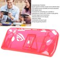 thumbnail image 3 of Game Console Clear Case, Shockproof Prevent Slip TPU Protective Cover with Bracket, Portable Game Accessories for ROG Ally Handheld 2023, 3 of 7