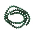 thumbnail image 1 of Una Hebra De Perlas Sueltas De Piedras Preciosas Redondas De Malaquita Verde De 6 Mm / 15,5 Pulgadas De Largo Sunnimix 6mm Redonda, 1 of 6