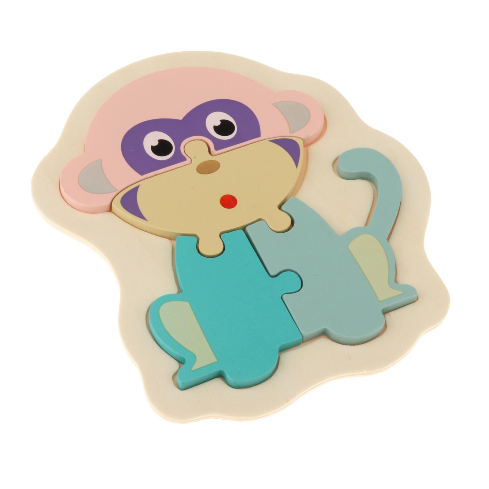 Wooden Puzzles for Toddlers Animal Jigsaw Puzzles 2 3 Years Old Boys