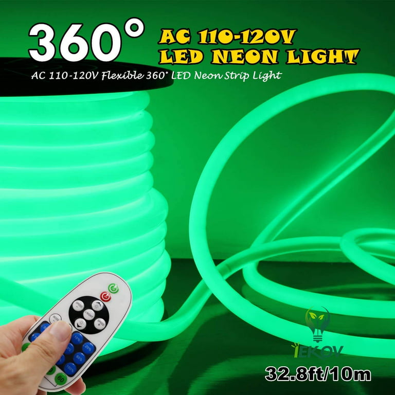 120V Neon Strip Lights, 150ft Roll
