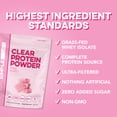 thumbnail image 3 of Clean Simple Eats Clear Protein Powder Pink Burst Gusset - 20 Servings, 3 of 9