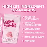 Clean Simple Eats Clear Protein Powder Pink Burst Gusset - 20 Servings