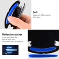 thumbnail image 3 of Car Door Cup Handle Paint Scratch Protector Sticker 3D Carbon Fiber Universal Auto Door Handle Scratch Protection Cover Guard Film Car Door Handle Safety Reflective Strips (Blue, 8Pcs), 3 of 7
