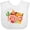 AA-White, variant on Inktastic Fiesta with Sombrero Taco Cactus Lime Red Pepper and Guitar in Background Boys or Girls Baby Bib