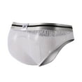 thumbnail image 4 of Mens Underwear Clearance Men's Sexy Solid Color Low Waist Briefs Underpants, 4 of 4