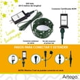 thumbnail image 4 of Luces Serie De Navidad Artego 200 Led String Lights Luz Cálida - Cable Verde, 4 of 8
