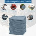 thumbnail image 5 of Dan River Shop Towel Medium Blue Pack of 50 Reusable Heavy-Duty Shop Washcloth - 12x14in, 5 of 8
