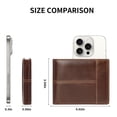 thumbnail image 4 of FALAN MULE Mens Wallet Genuine Leather RFID Blocking Large Capacity Trifold Wallet for Men with 13 Card Holders, 4 of 7