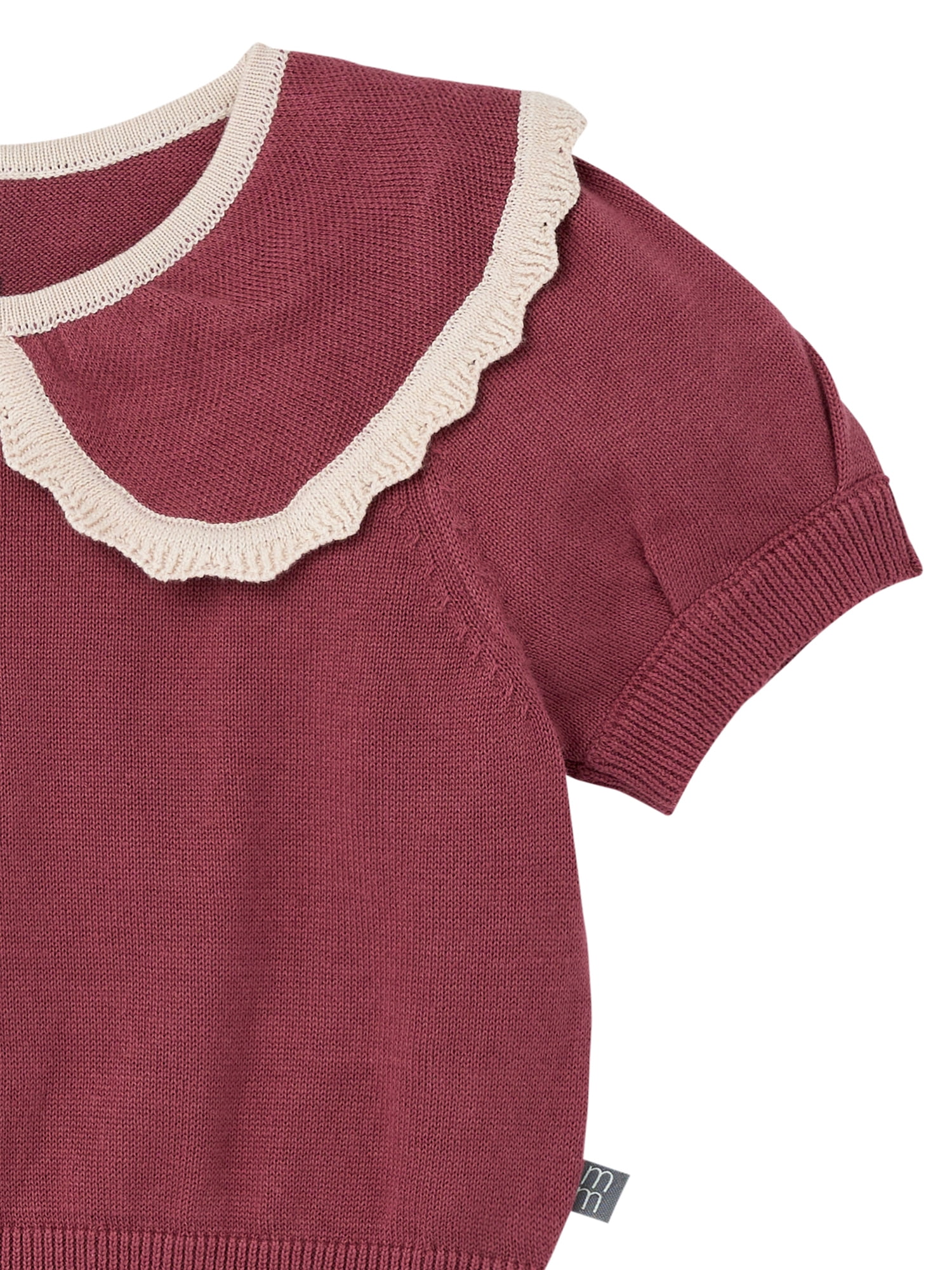 Modern Moments by Gerber Toddler Girl Scallop Sweater and Skirt Set, 2-Piece, 12 Months - 5T