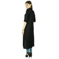 thumbnail image 4 of Bollywood Rayon 3/4 Sleeve Solid Kurti Women Ethnic Dress Tunic Top, 4 of 4