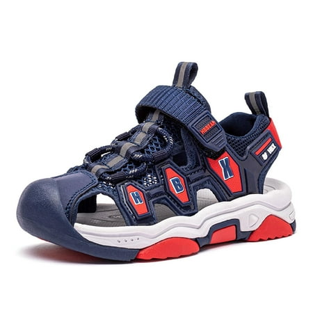 

AnuirheiH Summer Kids Sandals Boys Girls Beach Causal Children Boy Slippers Sport Shoes On Sale