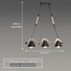 thumbnail image 3 of Lampara De Techo Conos Tejidos Soga, 3 of 4