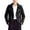 Black, variant on Womens Motorcycle Jacket Lapel Cropped Biker Jackets (Green M)