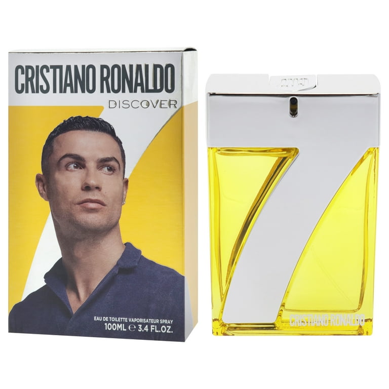 Cristiano Ronaldo Discover Eau de Toilette for Men 3.4 oz
