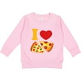 thumbnail image 2 of Inktastic I Love Pizza Toddler Sweatshirt, 2 of 4